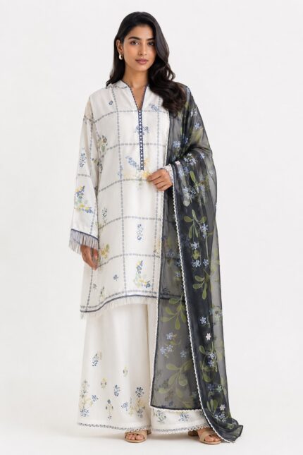 COCO by Zara Shahjahan 3 Piece Unstitched Lawn Suit